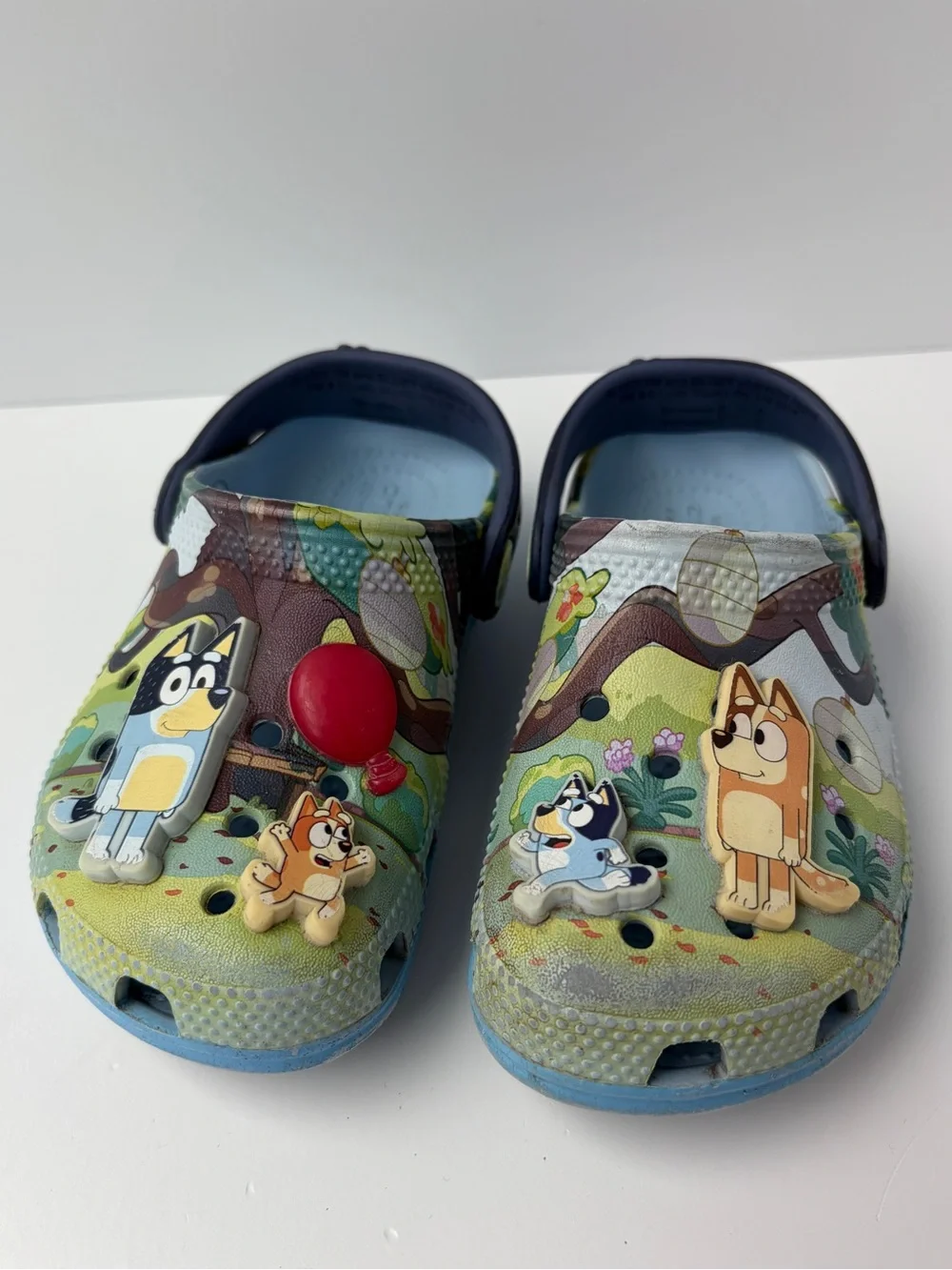 Crocs Bluey Classic Clogs Slip On Shoes Keepy Uppy Bingo Mum‎ Dad Toddler C10